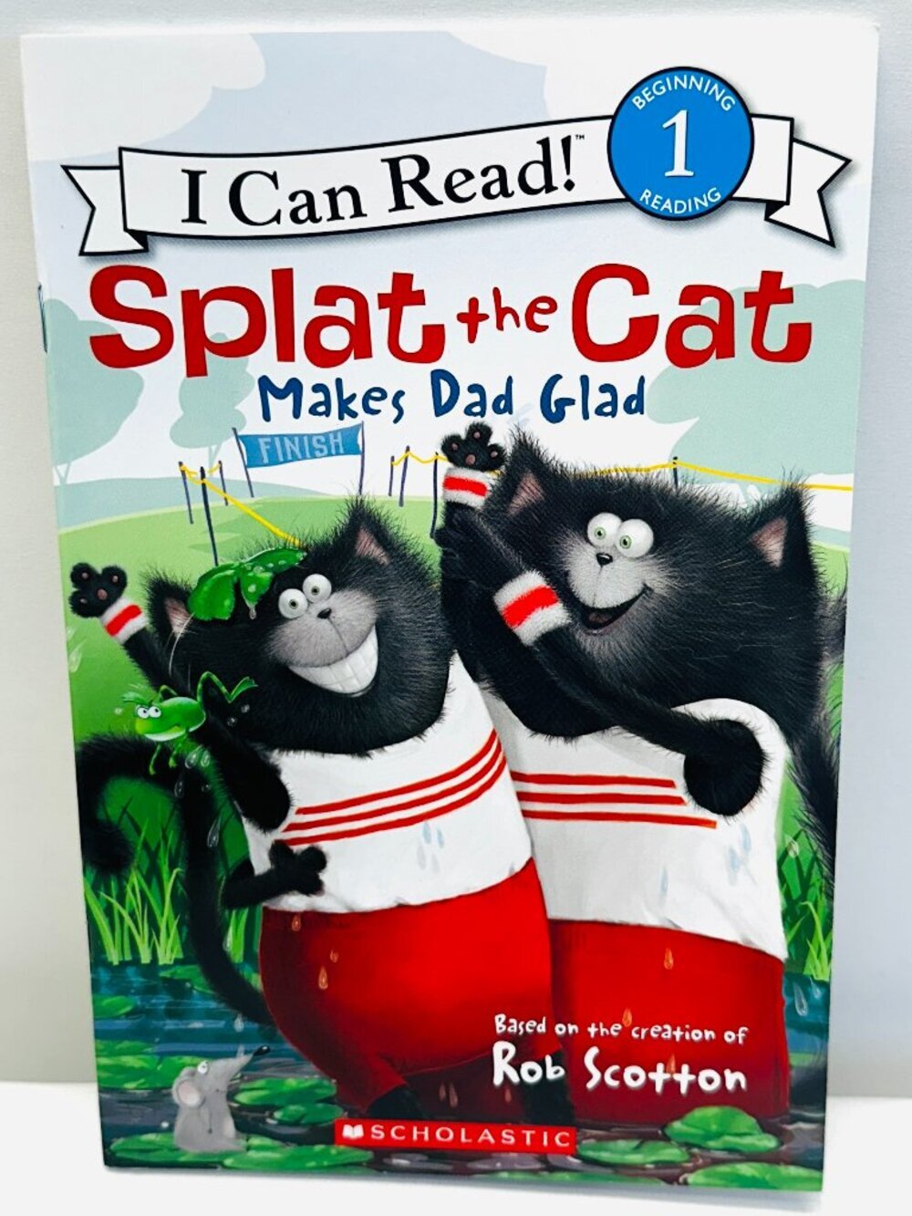 Splat the Cat Makes Dad Glad (I Can Read Level 1) - Paperback - Like New